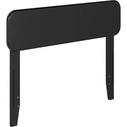 Florence Twin Headboard in Black Finish Wood