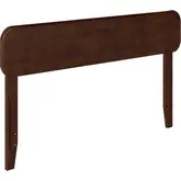 Florence Full Headboard in Walnut Finish Solid Wood
