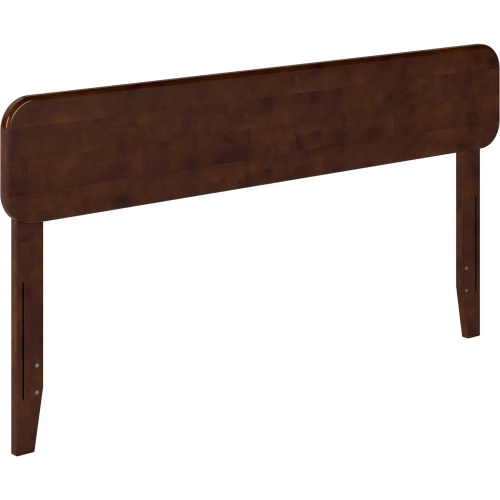 Florence Queen Headboard in Walnut Finish Solid Wood