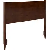 Pasadena Full Panel Headboard in Walnut Finish Wood