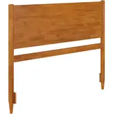Pasadena Queen Panel Headboard in Light Toffee Finish Wood