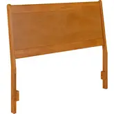 Casanova Full Panel Headboard in Light Toffee Solid Wood