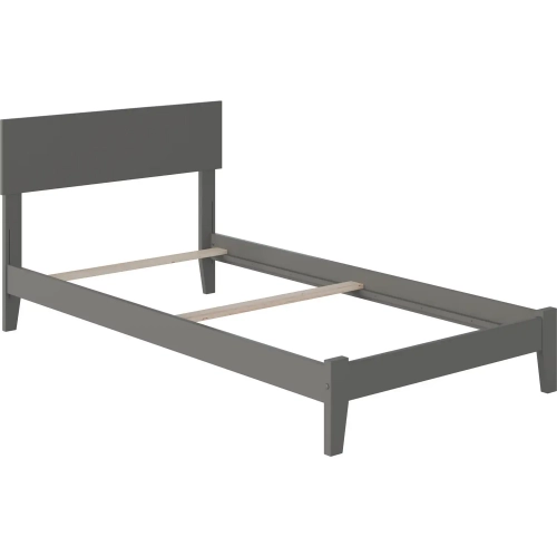 Orlando Twin XL Bed in Atlantic Grey