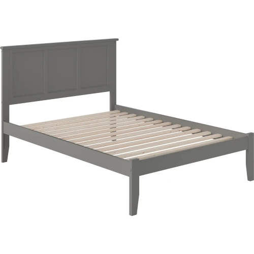 Madison Full Platform Bed in Grey Wood