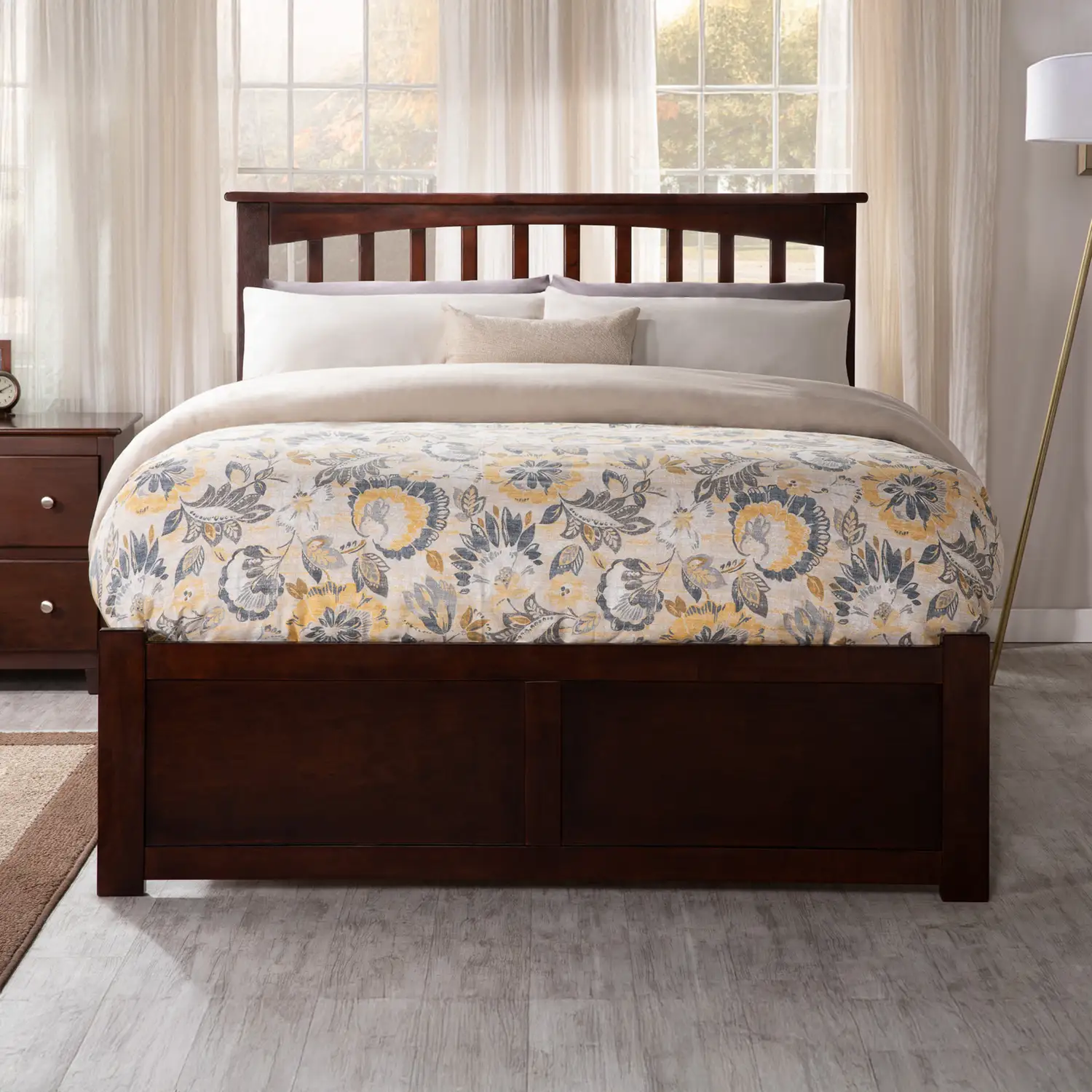 AFI Furnishings Mission Platform Bed - Thumbnail 3