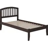 Richmond Twin Platform Bed in Espresso Wood