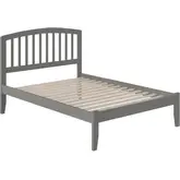 Richmond Full Platform Bed in Grey Wood