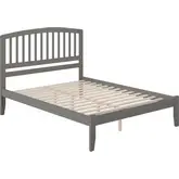 Richmond King Platform Bed in Grey Wood