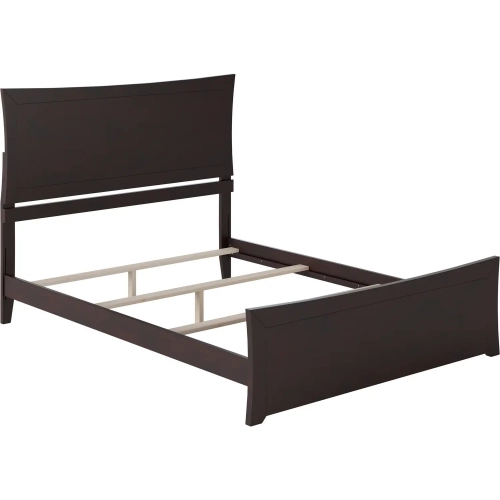 Metro Queen Bed with Matching Footboard in Espresso