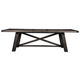 Newberry Extension Dining Table in Salvaged Grey