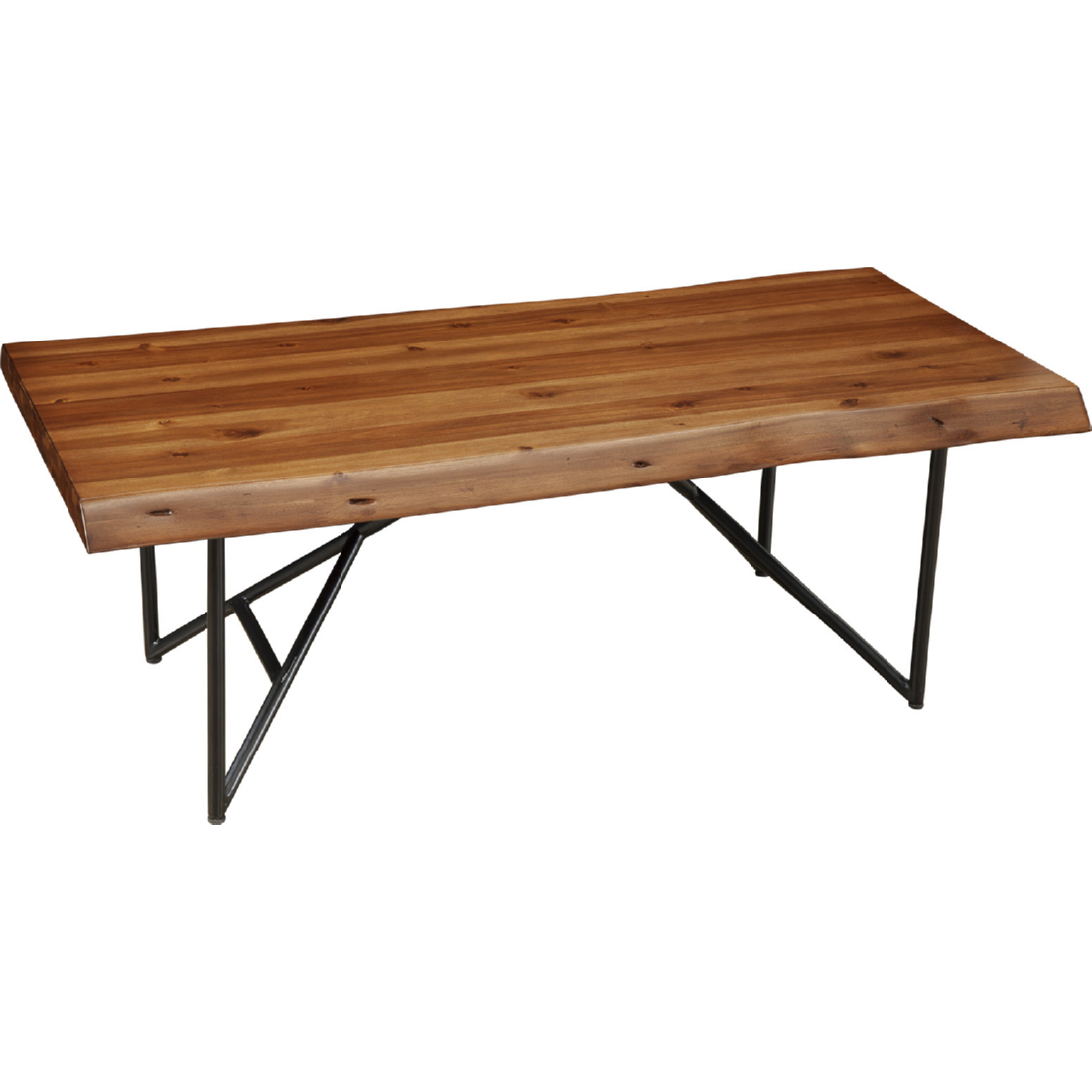 Alpine Furniture Live Edge Coffee Table - Thumbnail 4