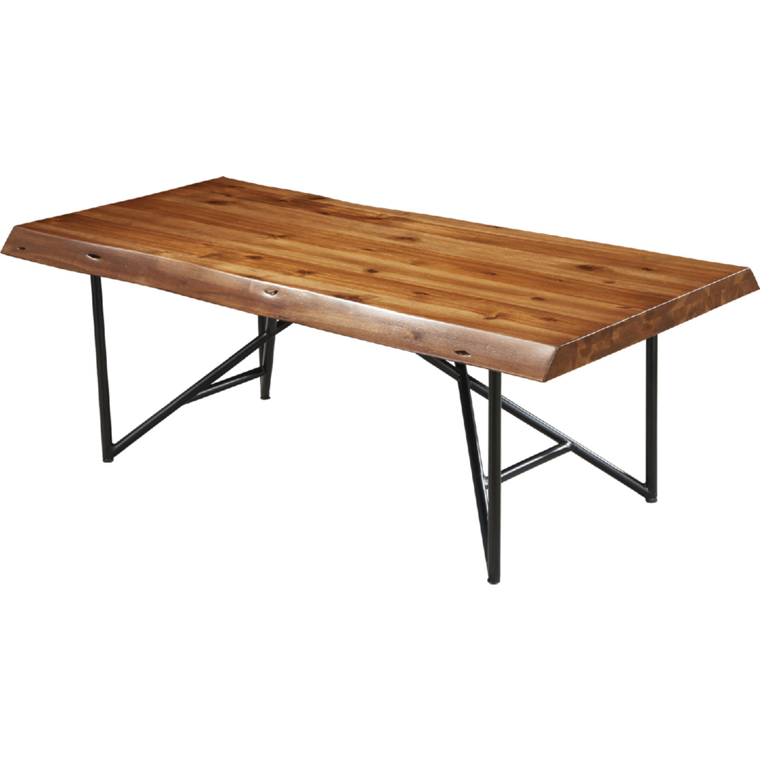 Alpine Furniture Live Edge Coffee Table