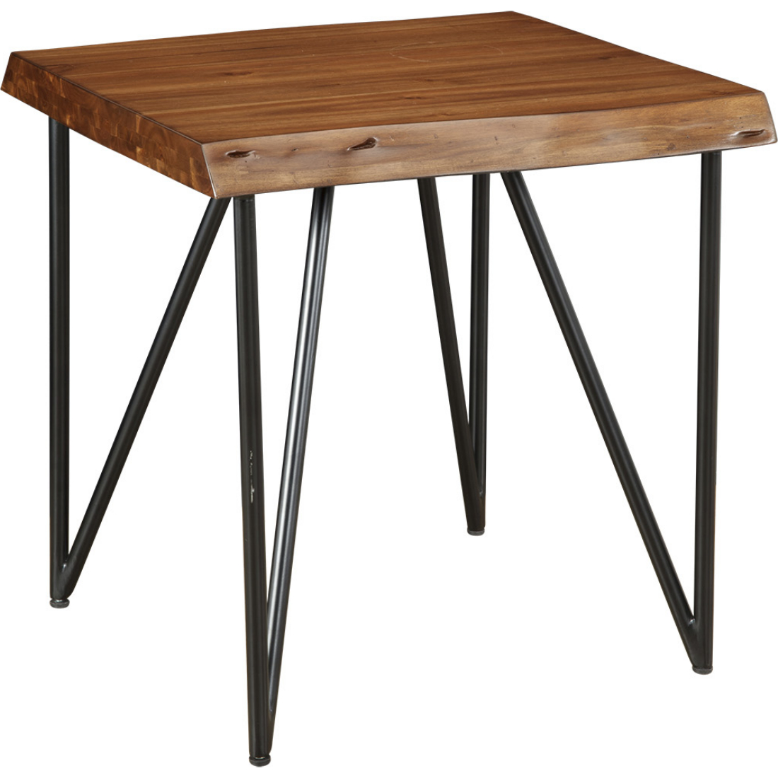 Alpine Furniture Live Edge End Table