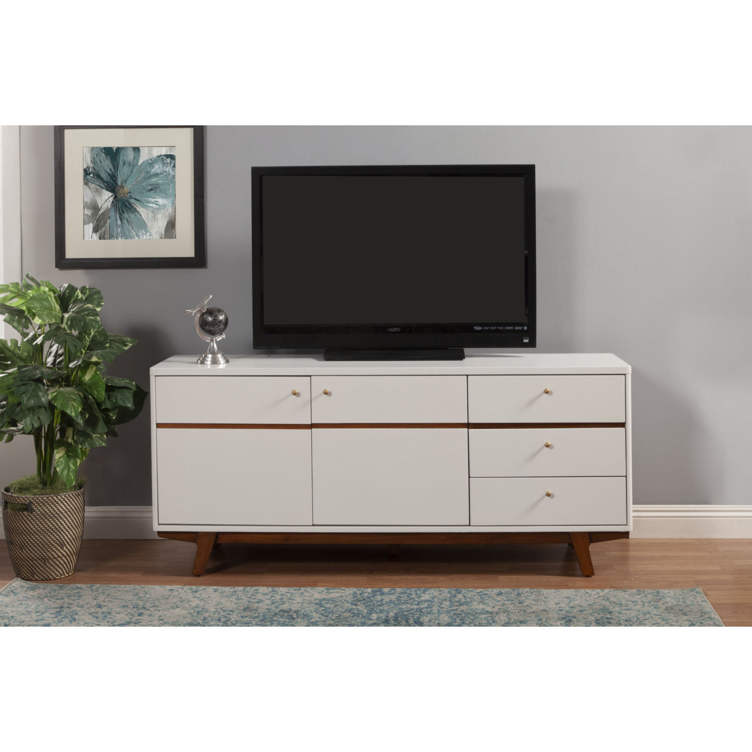 Alpine Furniture Dakota TV Console - Thumbnail 3