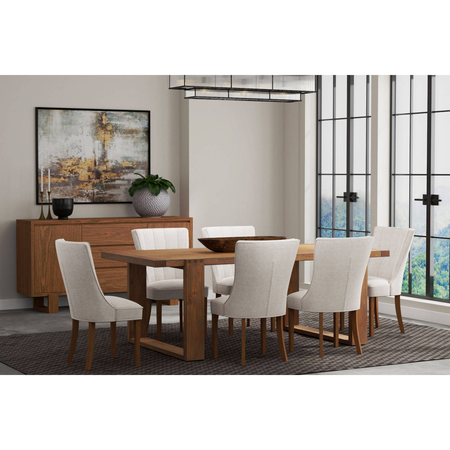 Alpine Furniture Ayala Dining Table - Thumbnail 2