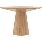 Cove 47" Round Dining Table in Vintage Black