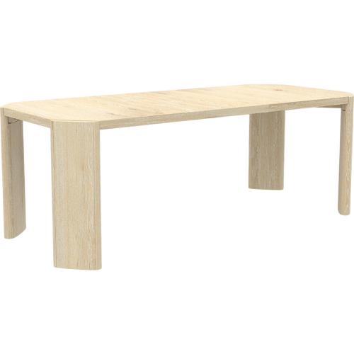 Sloane Extension Dining Table in Driftwood Finish Wood