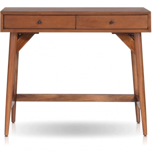 Flynn 36" Desk in Chestnut Brown Finish