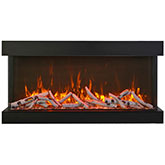 Tru View XT XL Smart 50" Indoor Outdoor 3 Sided Electric Fireplace with WIFI