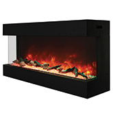50" Tru View XL Deep Smart 3 Sided Indoor Outdoor Electric Fireplace