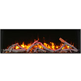 Tru View Slim 60" Indoor Outdoor 3 Sided Electric Fireplace with WIFI