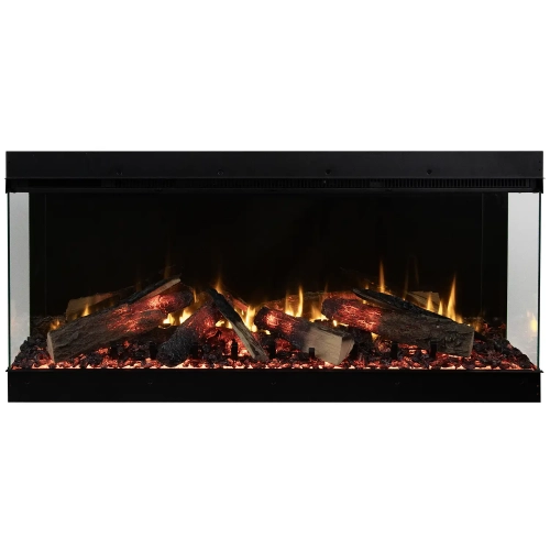 Fire & Ice LumaForest 48" Indoor 3 Sided Built In Smart Electric Fireplace & Log Set