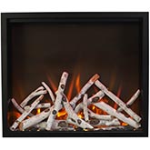 Traditional Smart 48" Indoor Outdoor Electric Fireplace with WIFI