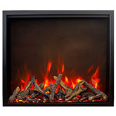 Traditional Bespoke Smart 48" Indoor Outdoor Electric Fireplace with WIFI