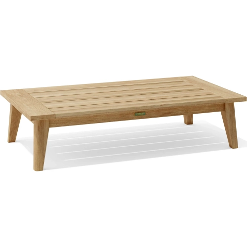 Toscana Outdoor Coffee Table in Solid Teak Wood