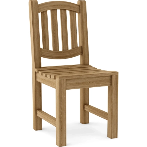 Kingston Outdoor Dining Chair in Honey Golden Brown Teak