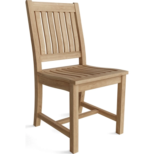 Rialto Outdoor Dining Chair in Honey Golden Brown Teak