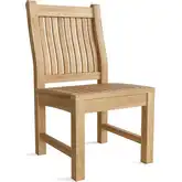 Sahara Outdoor Dining Chair in Honey Golden Brown Teak