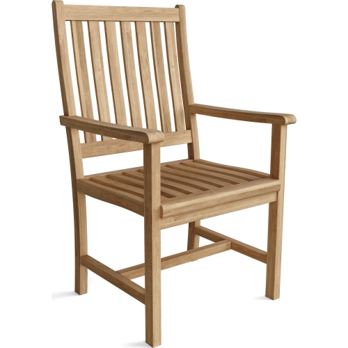 Wilshire Outdoor Armchair in Honey Golden Brown Teak