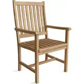 Wilshire Outdoor Armchair in Honey Golden Brown Teak