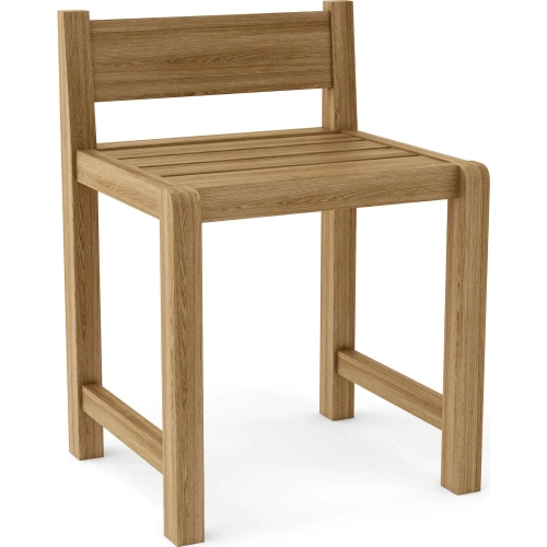 Sedona Outdoor Dining Chair in Honey Golden Brown Teak