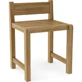 Sedona Outdoor Dining Chair in Honey Golden Brown Teak