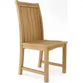 Chicago Outdoor Dining Chair in Honey Golden Brown Teak