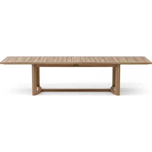 Coronado Outdoor 88" Extension Dining Table in Honey Golden Brown Teak