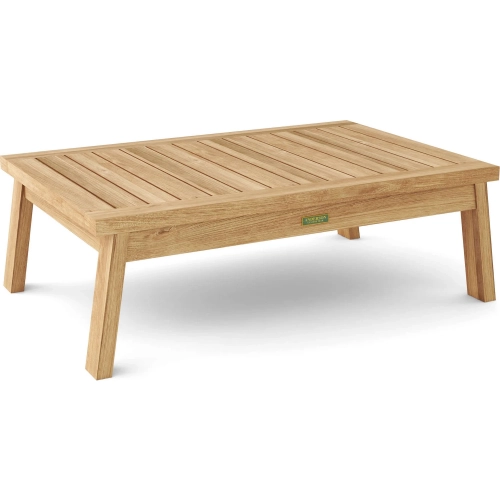 Palermo Outdoor Coffee Table in Honey Golden Brown Teak