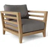 Cordoba Outdoor Deep Seating Armchair in Teak & Cushion