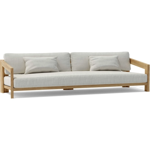 Smyrna Outdoor Sofa in Honey Golden Brown Teak
