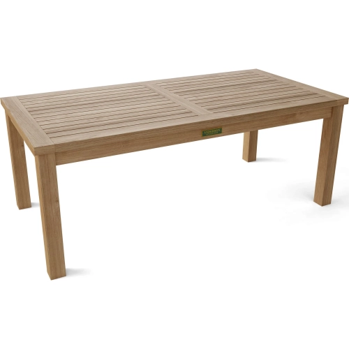 Bahama Outdoor Coffee Table in Honey Golden Brown Teak
