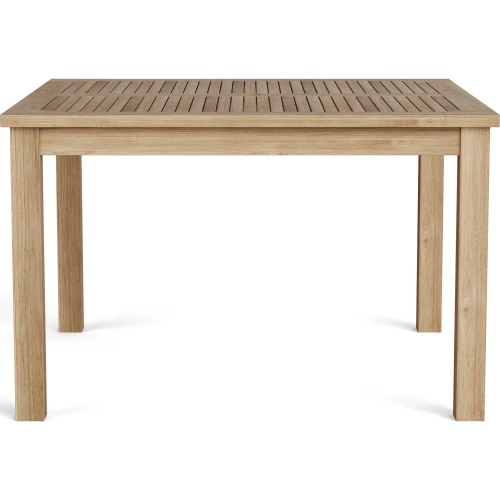 Windsor Outdoor 47" Square Dining Table in Honey Golden Teak
