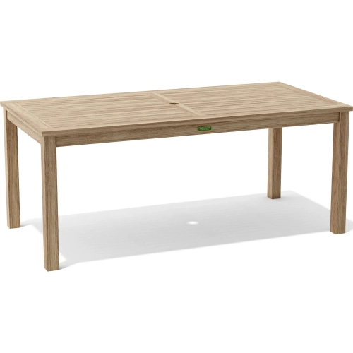 Bahama Outdoor 70" Dining Table in Honey Golden Brown Teak