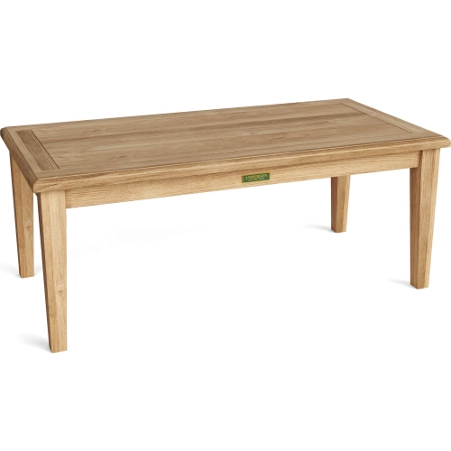 Brianna Coffee Table in Honey Golden Brown Teak