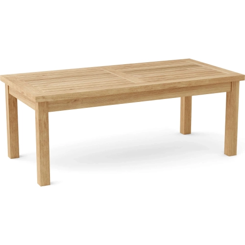 Montage Outdoor Coffee Table in Honey Golden Brown Teak