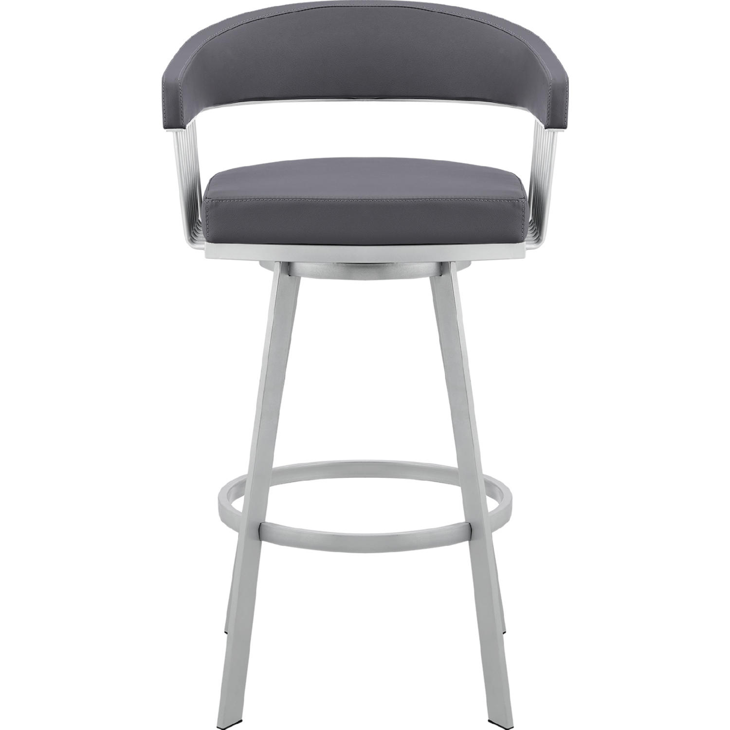 Armen Living Bronson Swivel Bar Stool