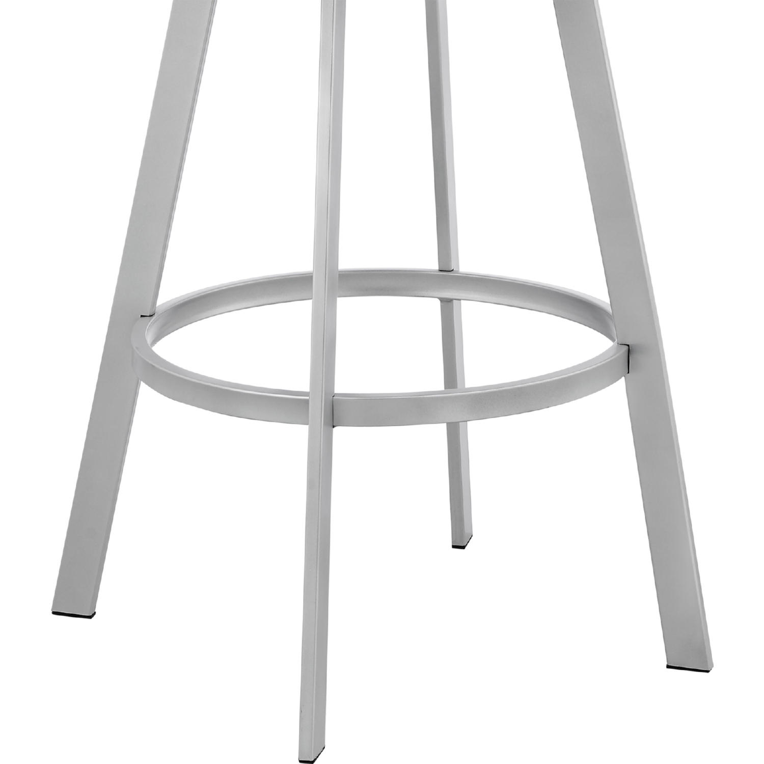 Armen Living Bronson Swivel Bar Stool - Thumbnail 3