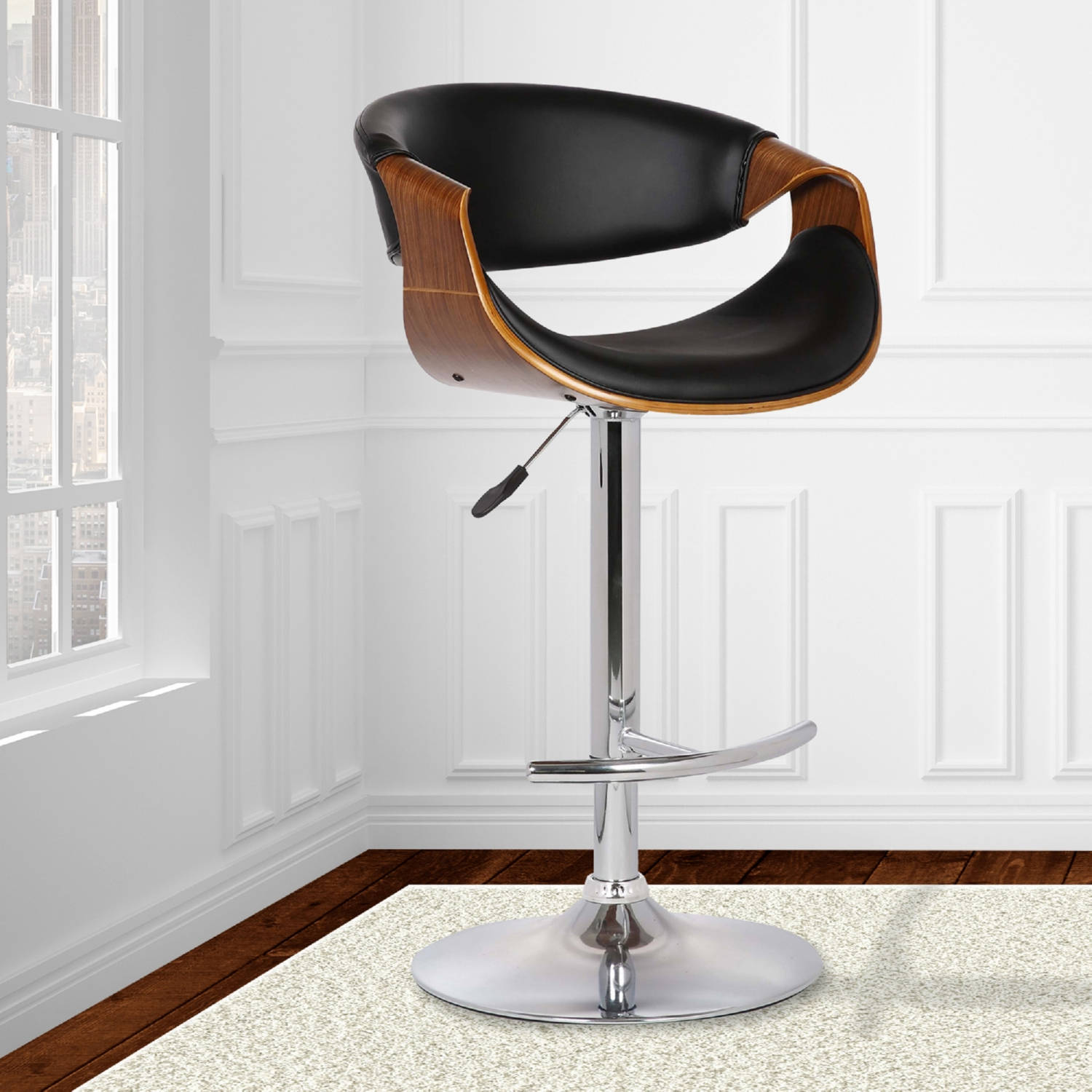 Armen Living Butterfly Barstool - Thumbnail 4