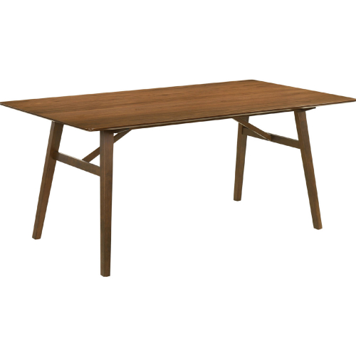 Channell 71" Dining Table in Walnut Finish Wood